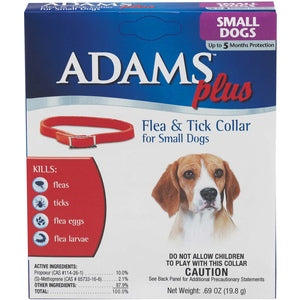 Adams Flea and Tick Collar For Small Dogs (Up to 15 in.)