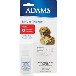 Adams Ear Mite Lotion - .5 oz (formerly Penemite)