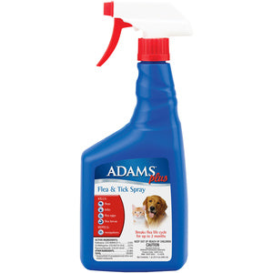 Adams Plus Flea & Tick Spray - 32 Oz.