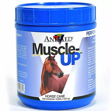 ANIMED MUSCLE-UP SUPPLEMENT FOR HORSES 2.5lb #001018