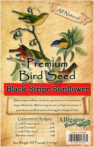 Premium Black Stripe Sunflower 10-lbs #13701858