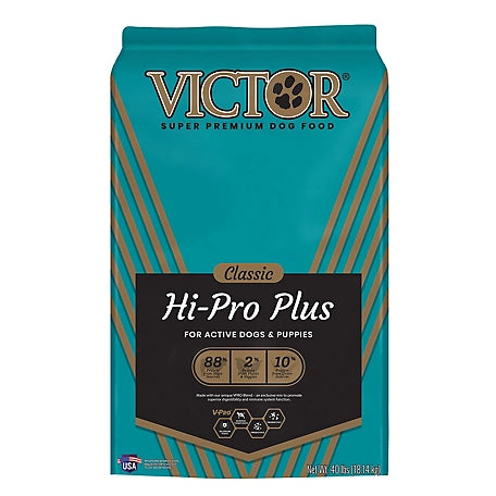 Victor Hi Pro Teal 40lb Dog Food #08632339