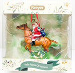 ORNAMENT BREYER POLO PLAYING SANTA 2023 #700689