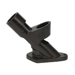 Black Finish 2-Position Cast Iron House Flag Bracket #03049