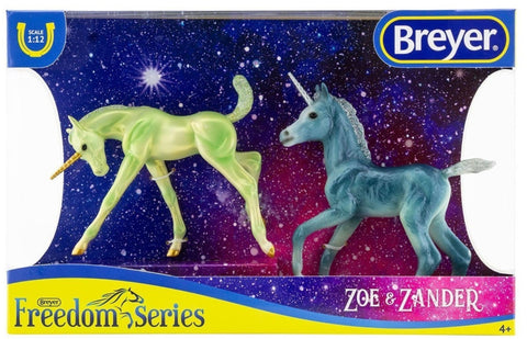 Breyer UNICORN SET ZOE & ZANDER #62206