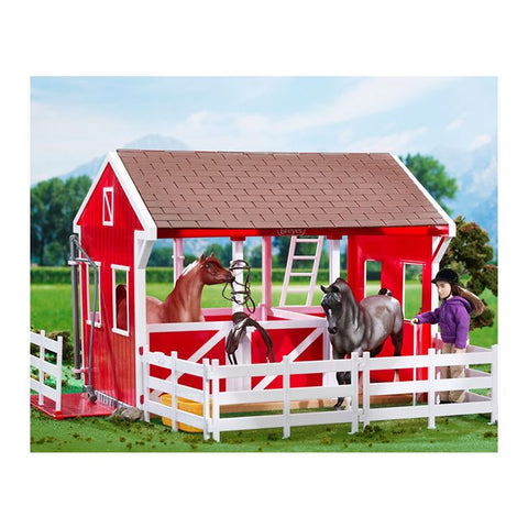 Breyer SPRING CREEK STABLE SET #698