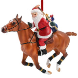 ORNAMENT BREYER POLO PLAYING SANTA 2023 #700689