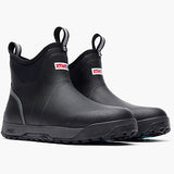 XTRATUF MEN'S 6 IN ANKLE ICE FLEECE LINED BLACK DECK BOOT #AIMR000