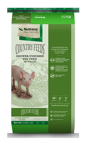 Nutrena Country Feeds Pig Grower Finisher  #95235