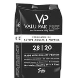 Valu Pak Corn Free 28x20 Black Bag 50lb #08634537