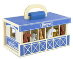 Breyer Farms Wood Carry Stable #59217