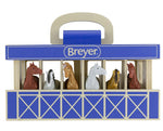 Breyer Farms Wood Carry Stable #59217