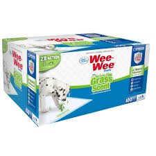 WEE-WEE PADS W/GRASS SCENT 100ct #436275