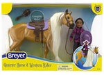 Breyer CHARM & GABI WESTERN RIDER #61146