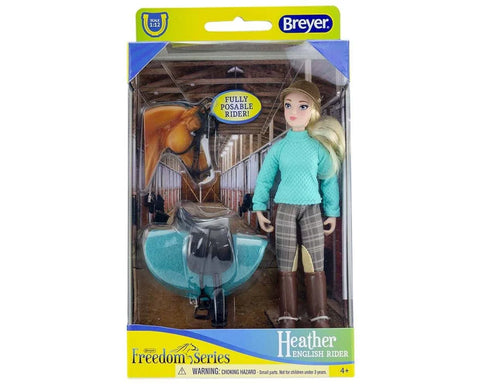 Breyer Heather English Rider with Tack #62022