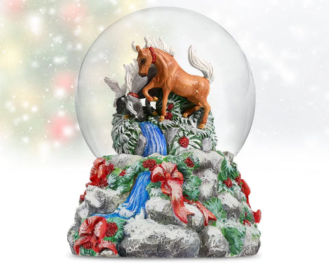 Breyer GLOBE WINTER WOODLAND 2024