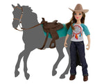 Breyer NATALIE WESTERN RIDER With TACK #62025