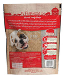 WHOLESOMES GRAIN FREE MOIST PORK TREATS FOR DOGS 25oz #055038