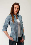 Roper Ladies Checkered Past Shirt #03-050-0064-0324