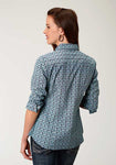 Roper Ladies Checkered Past Shirt #03-050-0064-0324