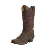 Ariat Ladies Round Up Square Toe Western Boot #10014172