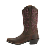 Ariat Ladies Round Up Square Toe Western Boot #10014172