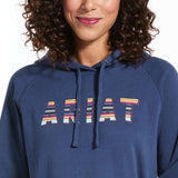 Ariat Women's REAL Serape Logo Hoodie #10032786