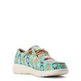 Ariat Women's Hilo Shoe Turquoise Saddle Print #10040307