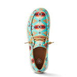 Ariat Women's Hilo Shoe Turquoise Saddle Print #10040307