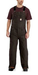 Carhartt Men's QUILT-LINED WASHED DUCK BIB OVERALLS #104031