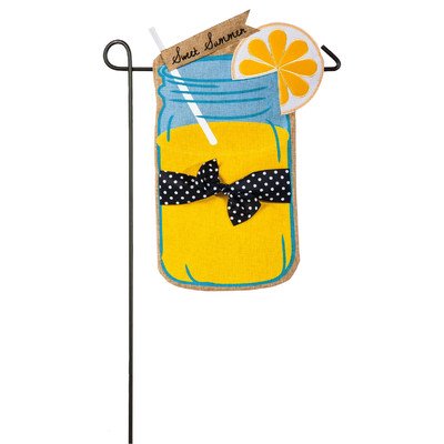 Sweet Summer Lemonade Burlap Garden Flag #14B3587