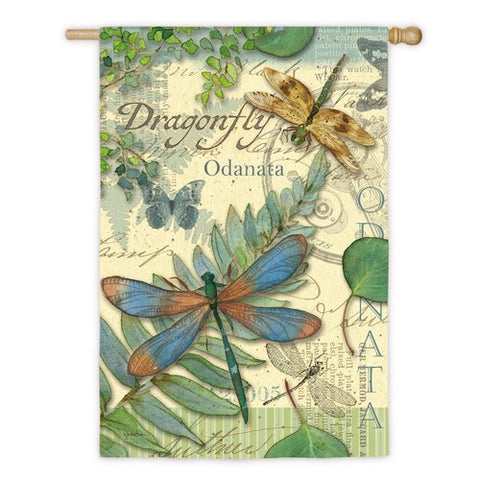 Evergreen Enterprises, Inc Dragonflies Vertical Flag #13S3686