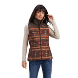 Ariat Ladies Crius Insulated Vest Canyonlands Print  #10041585