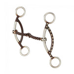 Kelly Silver Star H' Gag Twist Snaffle Bit #25197