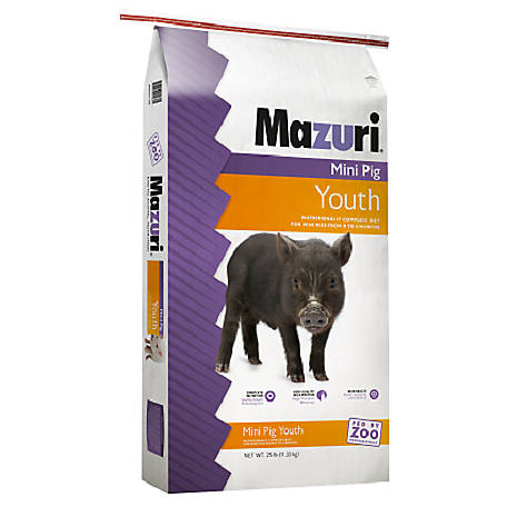 Mazuri Mini Pig Youth 25lb.  #3005271-203