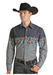 Panhandle Slim Men's Print Snap Shirt #30S6087