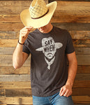 SHIRT Say When - Unisex - Vintage Charcoal #SHIRT-SW