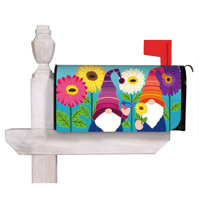 Garden Gnomes Mailbox Cover #56761