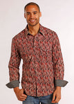 Rock & Roll Cowboy Men's Long Sleeve Shirt #B2S8403