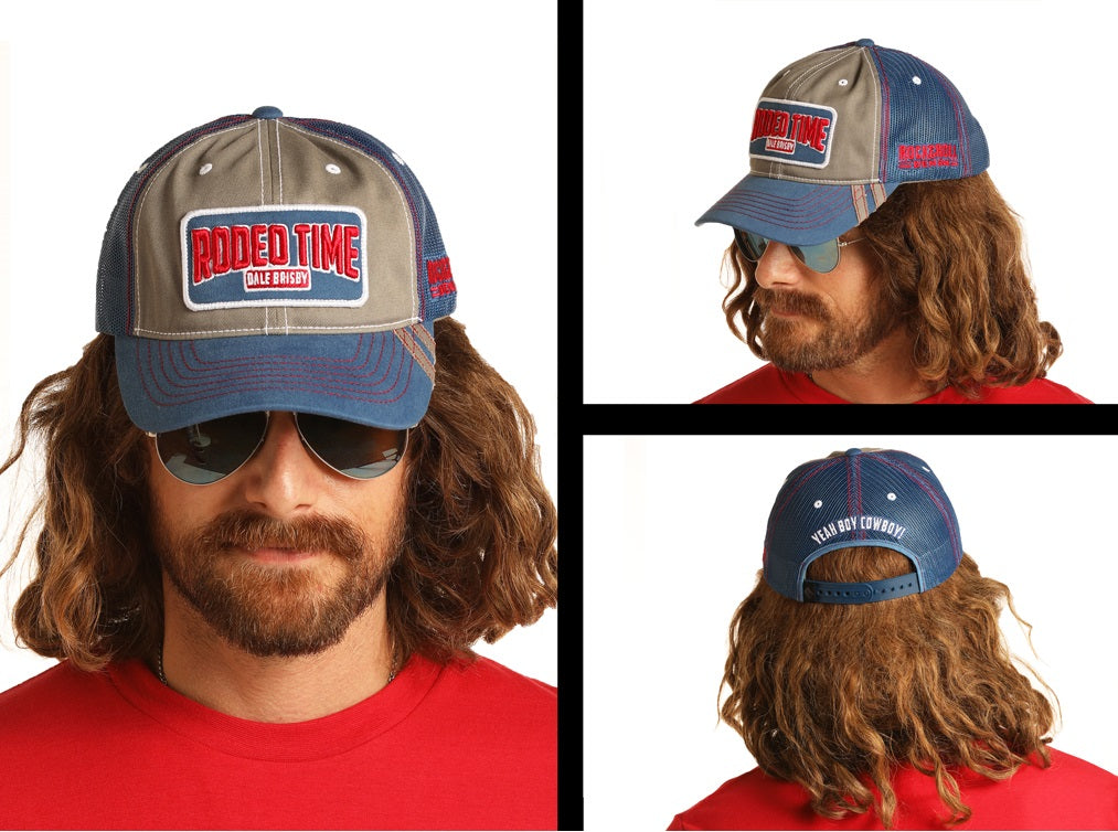 Rock&Roll Dale Brisby Snap Back Hat  #CBC9515