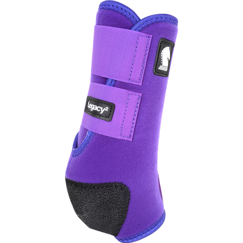 Classic Equine Legacy 2 Front Boots Purple #CLS102PR