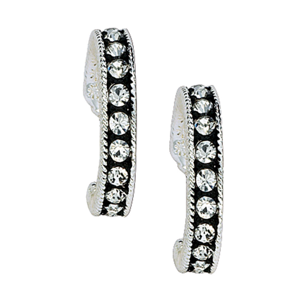 Crystal Shine Cuff Earrings #ER1132