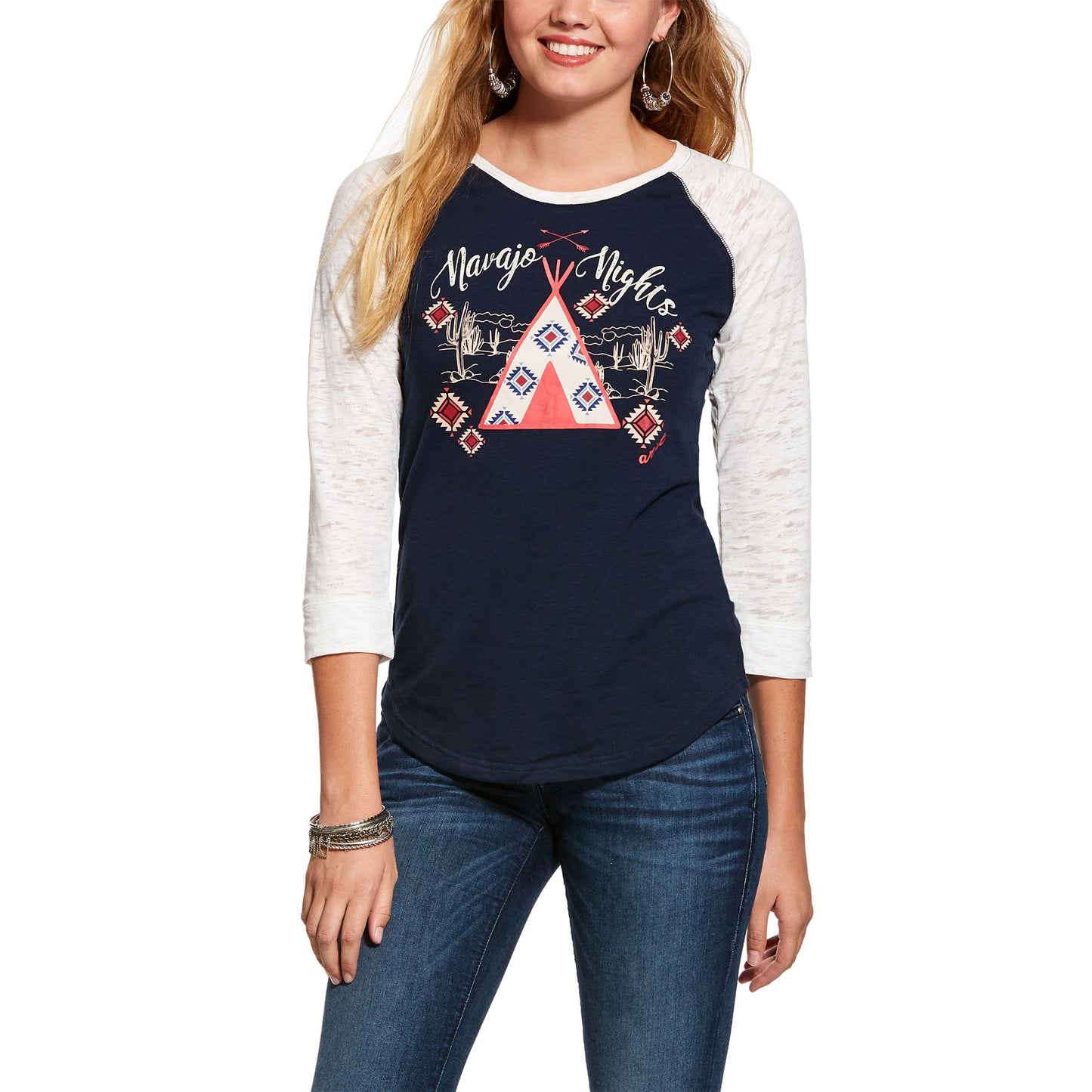 Ariat Ladies Knit Thorn Raglan #10028334