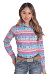 Rock & Roll Cowgirl Aztec Print  #J2S4407