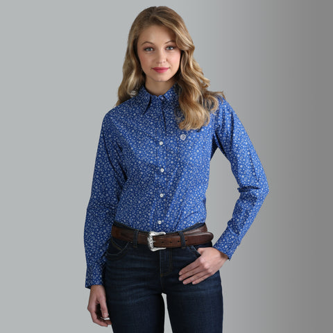 Wrangler Ladies George Strait Long Sleeve Shirt #LGSB658