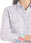 Rock & Roll Cowgirl Print Snap Shirt #R4S9409