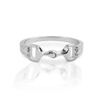 KELLY HERD 6MM BIT RING - STERLING SILVER #S2T