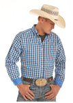 TUF COOPER PERFORMANCE Men's Plaid Shirt #TCD5248