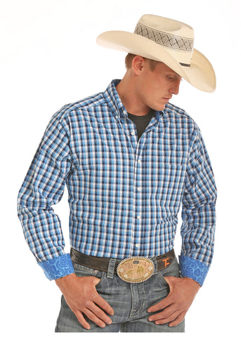 TUF COOPER PERFORMANCE Men's Plaid Shirt #TCD5248