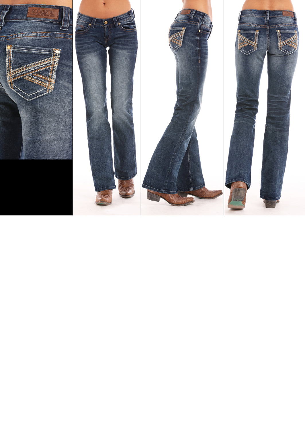 Rock & Roll Riding Jean #W7-5092